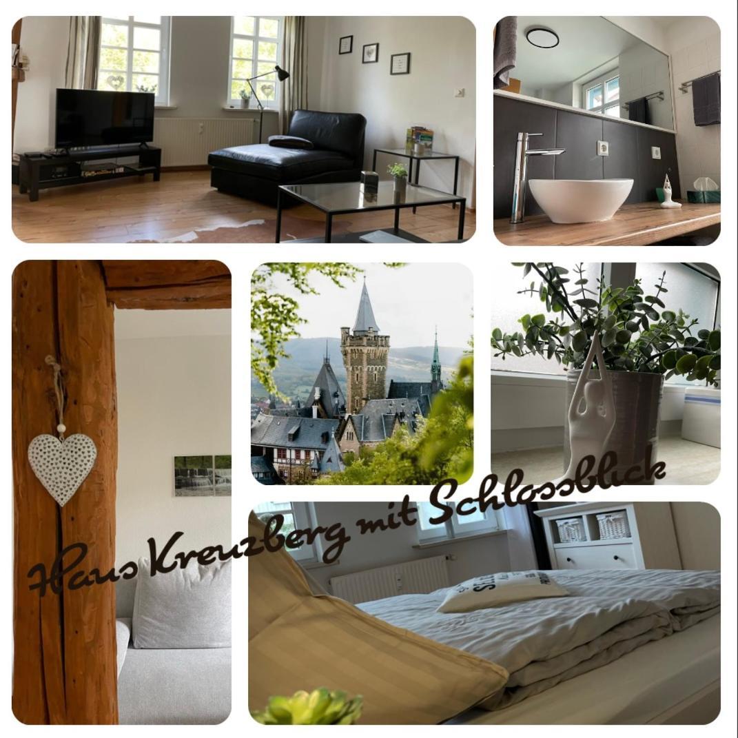 Apartament Haus Kreuzberg Mit Schlossblick Wernigerode Zewnętrze zdjęcie